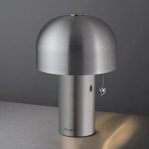 Buster + Punch London X Travis Barker Skull Table Light Lamp in Steel ~ NEW